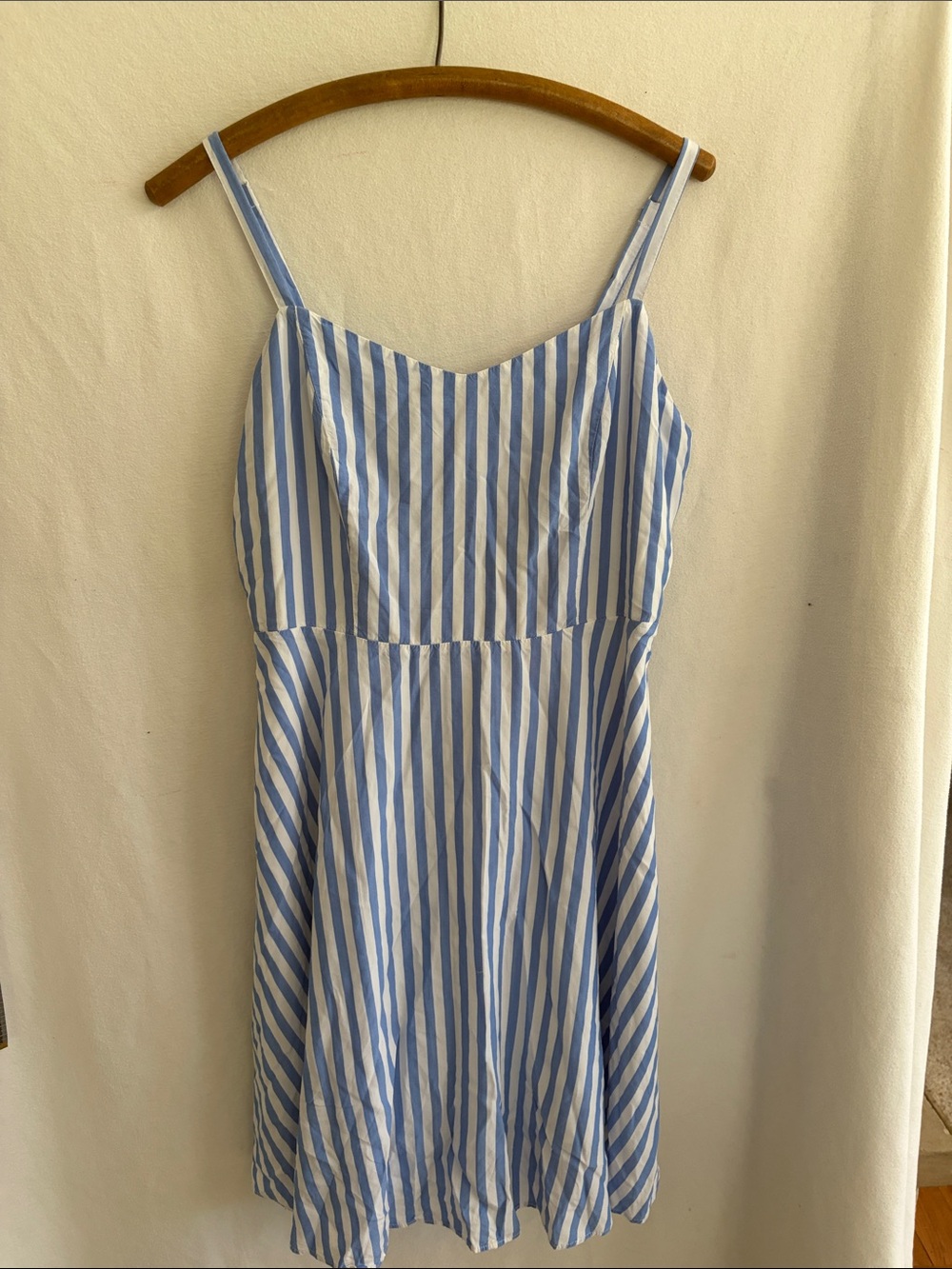 Old Navy Blue and White Striped Sundress